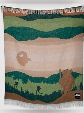 NIB Star Wars Sackcloth and Ashes Italian Bushed wool Blanket